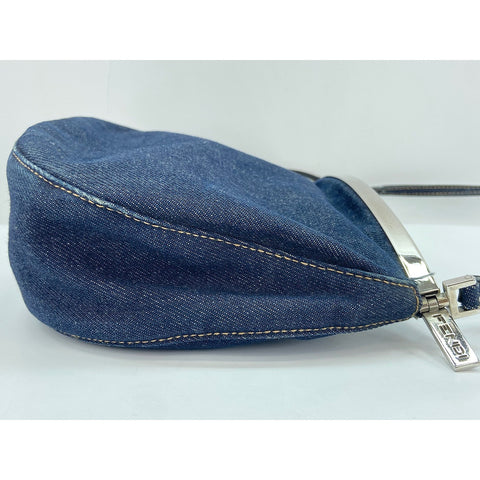 FENDI Handbag denim Navy WS33264
