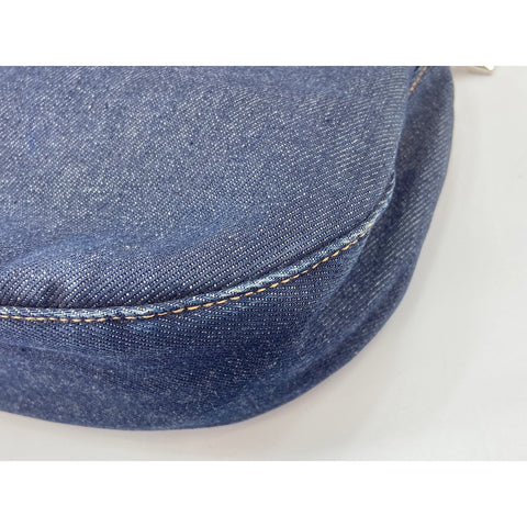 FENDI Handbag denim Navy WS33264