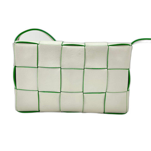 BOTTEGAVENETA cassette Shoulder Bag leather white WS33265
