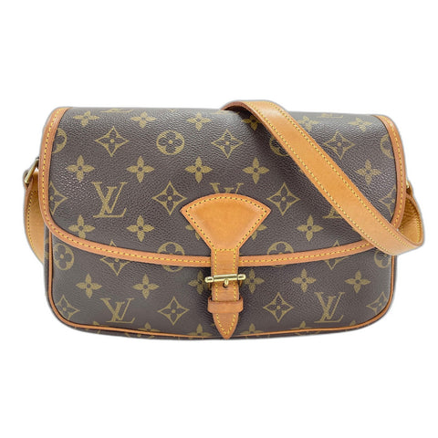 LOUIS VUITTON Sologne Shoulder Bag Brown WS33266