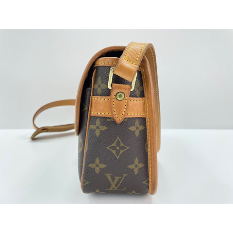 LOUIS VUITTON Sologne Shoulder Bag Brown WS33266