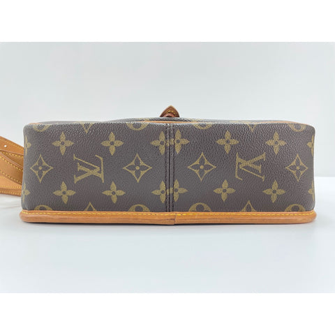 LOUIS VUITTON Sologne Shoulder Bag Brown WS33266