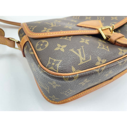 LOUIS VUITTON Sologne Shoulder Bag Brown WS33266