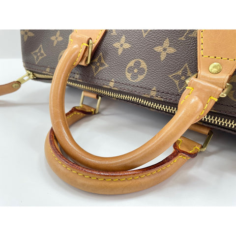 LOUIS VUITTON Speedy Handbag Brown WS33268