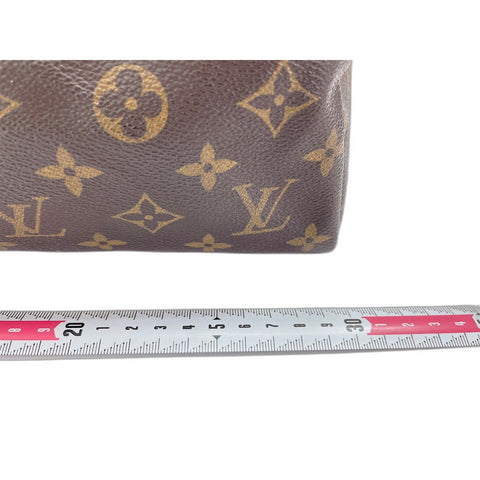 LOUIS VUITTON Speedy Handbag Brown WS33268