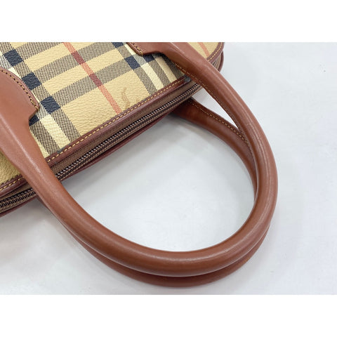 BURBERRY Handbag leather beige WS33271