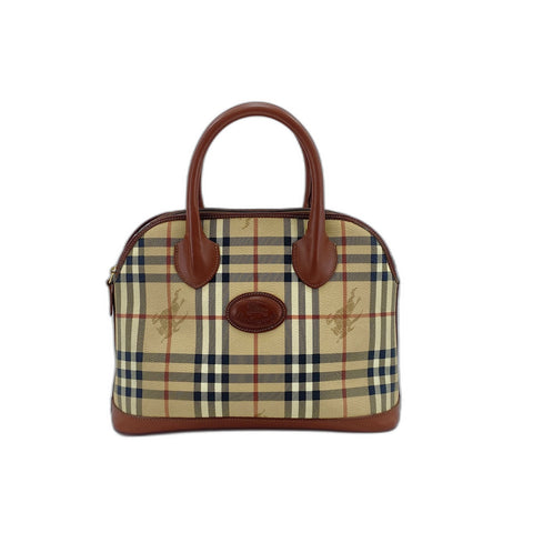 BURBERRY Handbag leather beige WS33271