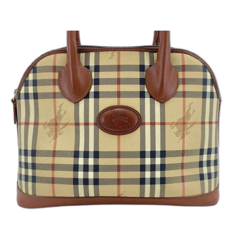 BURBERRY Handbag leather beige WS33271
