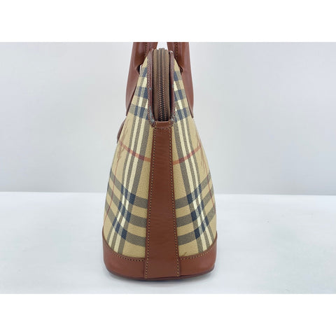 BURBERRY Handbag leather beige WS33271