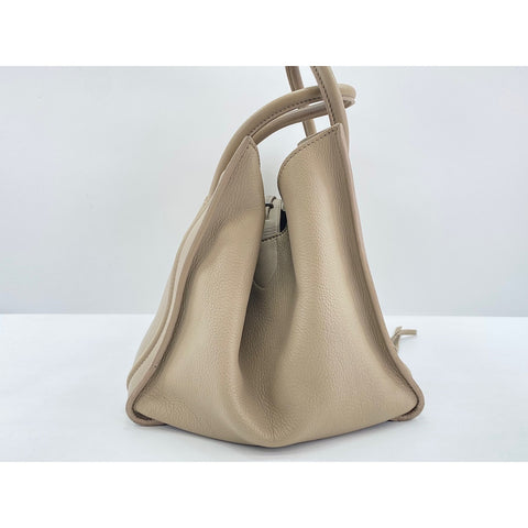 CELINE Luggage phantom Tote Bag leather beige WS33272