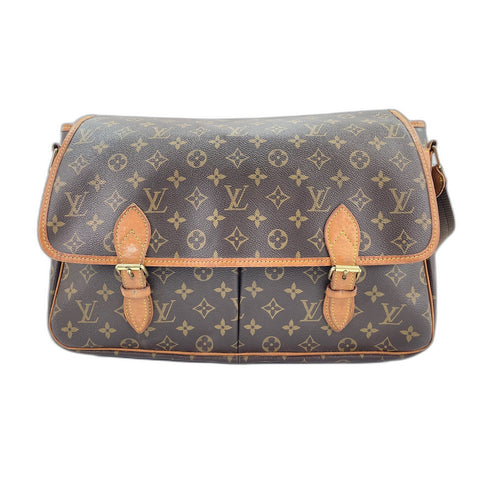 LOUIS VUITTON Givesier Shoulder Bag Brown WS33278