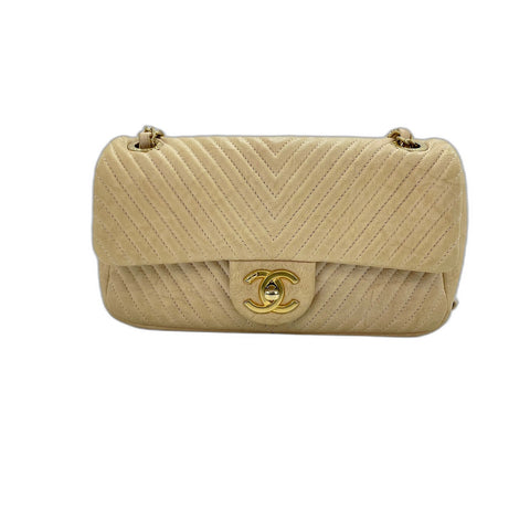 CHANEL Shoulder Bag lambskin pink WS33280