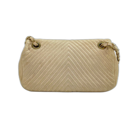 CHANEL Shoulder Bag lambskin pink WS33280