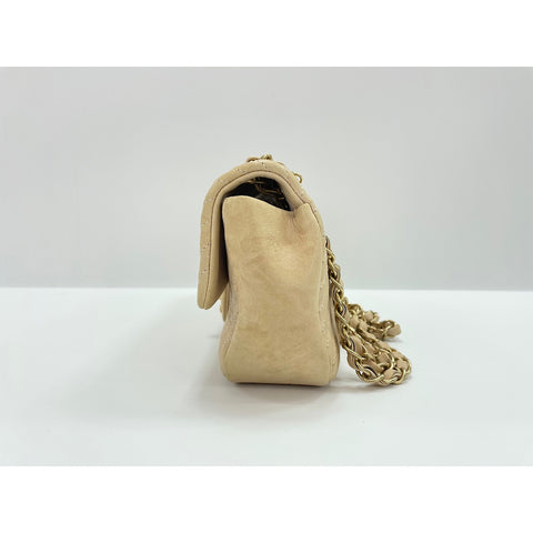 CHANEL Shoulder Bag lambskin pink WS33280
