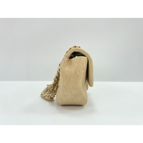 CHANEL Shoulder Bag lambskin pink WS33280