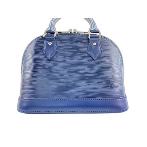 LOUIS VUITTON Alma Handbag Navy WS33282