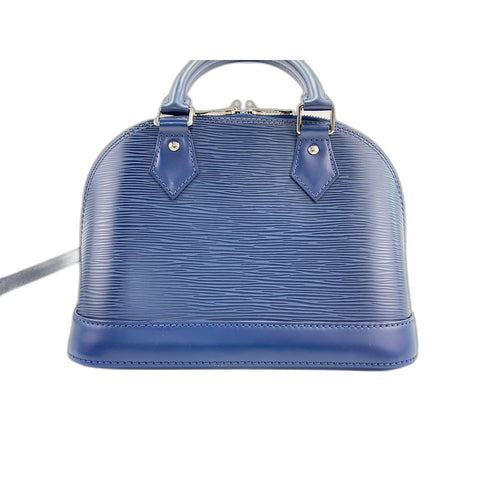 LOUIS VUITTON Alma Handbag Navy WS33282