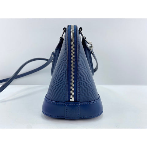 LOUIS VUITTON Alma Handbag Navy WS33282
