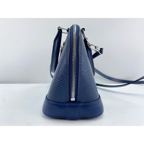 LOUIS VUITTON Alma Handbag Navy WS33282