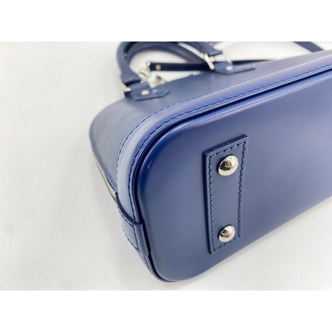 LOUIS VUITTON Alma Handbag Navy WS33282