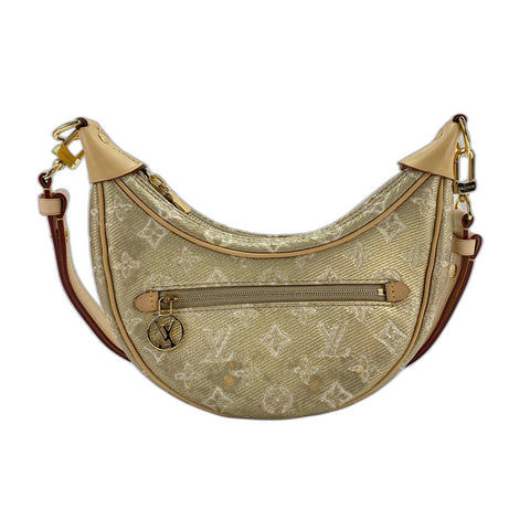 LOUIS VUITTON loop Shoulder Bag gold WS33285