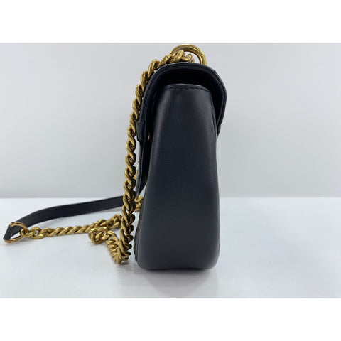 LOUIS VUITTON New Wave Patches Collection Shoulder Bag leather black WS33286