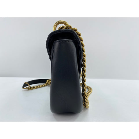 LOUIS VUITTON New Wave Patches Collection Shoulder Bag leather black WS33286