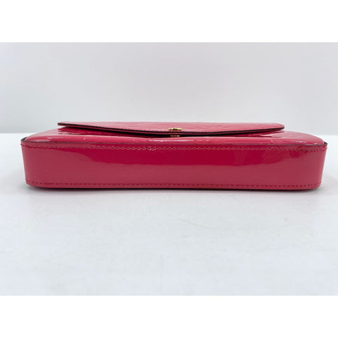 LOUIS VUITTON Felice Pochette Wallet Shoulder Bag Vernis pink WS33289