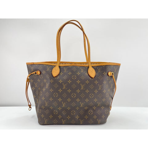 LOUIS VUITTON Never full Tote Bag Brown WS33290