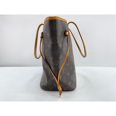 LOUIS VUITTON Never full Tote Bag Brown WS33290