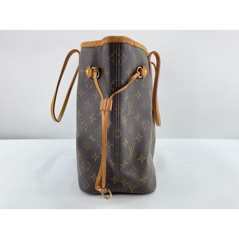LOUIS VUITTON Never full Tote Bag Brown WS33290