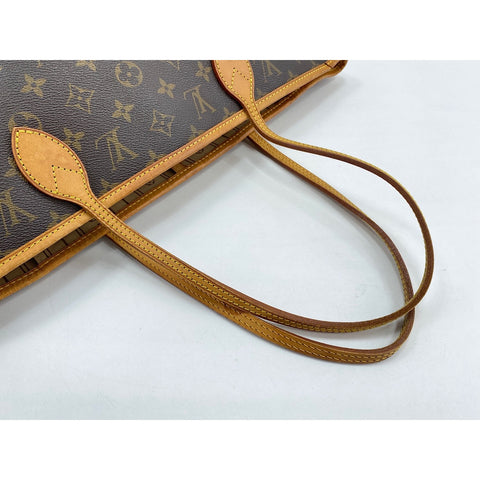 LOUIS VUITTON Never full Tote Bag Brown WS33290