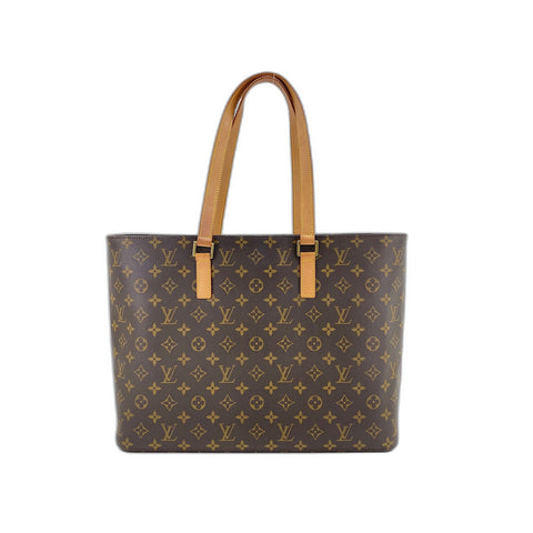 LOUIS VUITTON Luco Tote Bag Brown WS33292