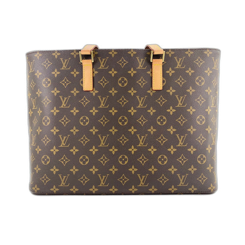 LOUIS VUITTON Luco Tote Bag Brown WS33292