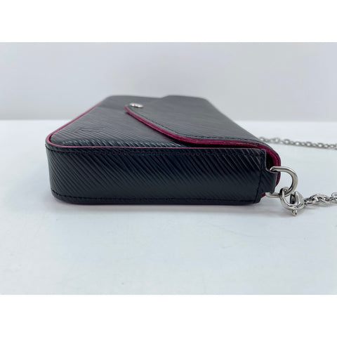 LOUIS VUITTON Pochette Felice Shoulder Bag black WS33293