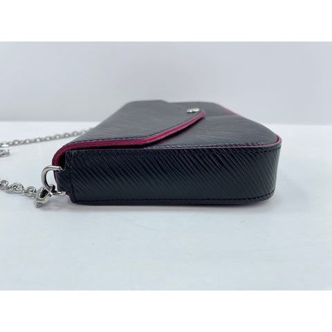 LOUIS VUITTON Pochette Felice Shoulder Bag black WS33293