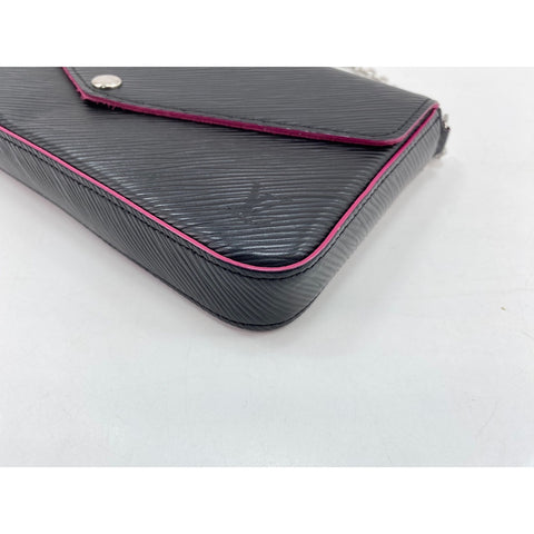 LOUIS VUITTON Pochette Felice Shoulder Bag black WS33293