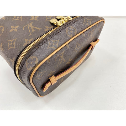LOUIS VUITTON Nice Handbag Brown WS33294