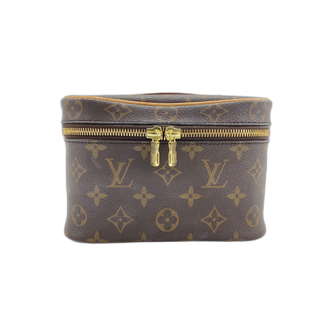 LOUIS VUITTON Nice Handbag Brown WS33294