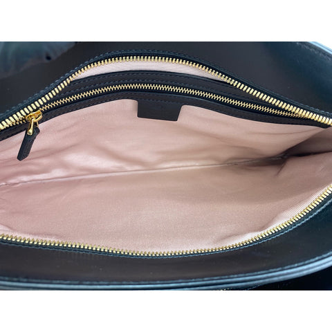 GUCCI Ally Shoulder Bag Velor black WS33298