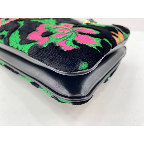 GUCCI Ally Shoulder Bag Velor black WS33298