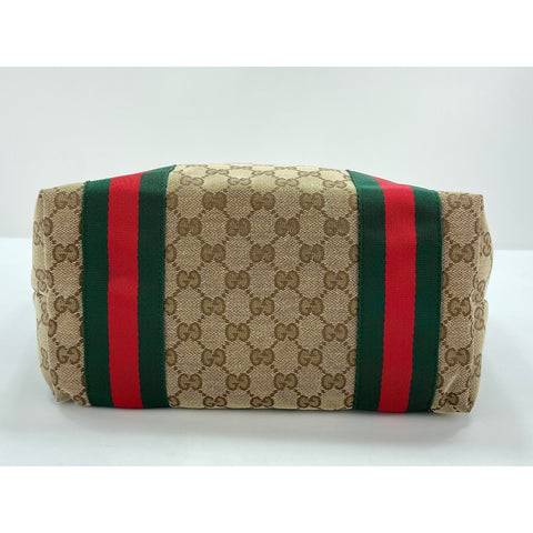 GUCCI Sherry line Tote Bag beige WS33302