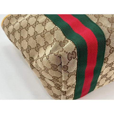 GUCCI Sherry line Tote Bag beige WS33302