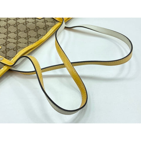 GUCCI Sherry line Tote Bag beige WS33302
