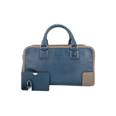 LOEWE Amazona Handbag leather Navy WS33304