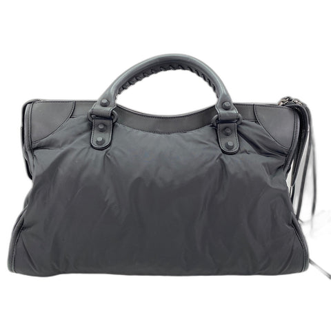 BALENCIAGA Classic Nylon City Shoulder Bag black WS33309