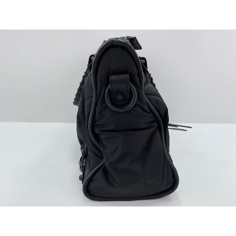BALENCIAGA Classic Nylon City Shoulder Bag black WS33309