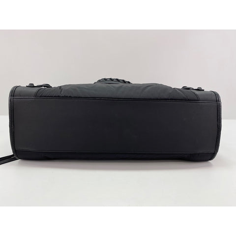 BALENCIAGA Classic Nylon City Shoulder Bag black WS33309