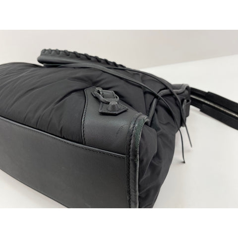 BALENCIAGA Classic Nylon City Shoulder Bag black WS33309