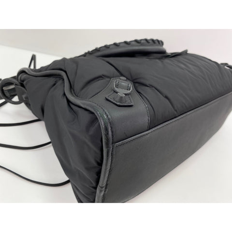 BALENCIAGA Classic Nylon City Shoulder Bag black WS33309